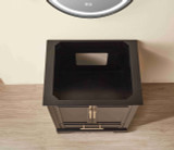 Hausrack Black 30 Inch Bathroom Vanity