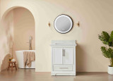 Hausrack White 30 Inch Bathroom Vanity