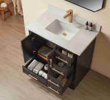 Hausrack Black 36 Inch Bathroom Vanity Hausrack Black 36 Inch Bathroom Vanity