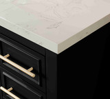 Hausrack Black 48 Inch Bathroom Vanity Hausrack Black 48 Inch Bathroom Vanity
