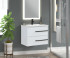 Cecilia 30-in Wall Mounted vanity with Marble top