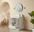 Hausrack White 30 Inch Bathroom Vanity
