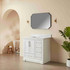 Hausrack White 36 Inch Bathroom Vanity