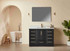 Hausrack Black 48 Inch Bathroom Vanity Hausrack Black 48 Inch Bathroom Vanity