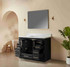 Hausrack Black 48 Inch Bathroom Vanity Hausrack Black 48 Inch Bathroom Vanity