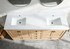 Hausrack Oak 73 Inch Double Bathroom Vanity
