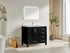 Hausrack Black 43 Inch Bathroom Vanity