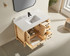 Hausrack Oak 43 Inch Bathroom Vanity