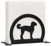 LABRADOODLE Dog Metal Letter Holder Napkin Holder