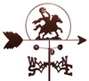 Headless Hunter Halloween Weathervane