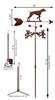 Vizsla Dog Weathervane Dimensions Vizsla Dog Weathervane Dimensions