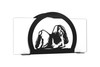 SHIH TZU Dog Metal Letter Holder Napkin Holder