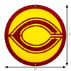 CONCORDIA COBBERS Collegiate Logo Metal Wall Art Decor