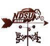 North Dakota State University NDSU Bison Weathervane North Dakota State University NDSU Bison Weathervane