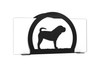 SHAR PEI Dog Metal Letter Holder Napkin Holder
