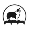 BORDER COLLIE Dog Metal Key Chain Holder Hanger BORDER COLLIE Dog Metal Key Chain Holder Hanger