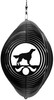 IRISH SETTER Circle Dog Swirly Metal Wind Spinner