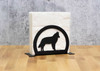 BELGIAN SHEEPDOG Dog Metal Letter Holder Napkin Holder