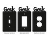 GEEK Metal Plate Cover Description