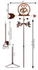 Wisconsin Badgers Bucky Weathervane Dimensions Wisconsin Badgers Bucky Weathervane Dimensions