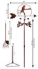 PARROT BIRD Weathervane Dimensions PARROT BIRD Weathervane Dimensions