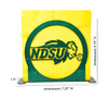 NDSU BISON Metal Letter Holder Napkin Holder Dimensions NDSU BISON Metal Letter Holder Napkin Holder Dimensions