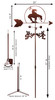 End of Trail Horse Weathervane Dimensions