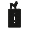 BICHON Dog Metal Plate Cover