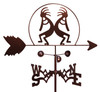 Kokopelli Southwest Weathervane Kokopelli Southwest Weathervane