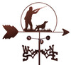 Duck Hunter Dog Weathervane Duck Hunter Dog Weathervane