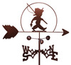 Fisher Fishing Fish Boy Weathervane