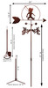 Fisher Fishing Fish Boy Weathervane Dimensions