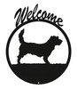 PBGV Dog Metal Welcome Sign