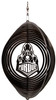 PURDUE BOILERMAKERS Collegiate Swirly Metal Wind Spinner