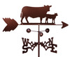 Cow and Calf Weathervane Cow and Calf Weathervane