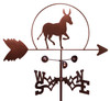 Donkey Mule Burro Weathervane Donkey Mule Burro Weathervane