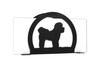 BICHON Dog Metal Letter Holder Napkin Holder