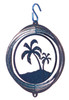 PALM TREE Tini Swirly Metal Christmas Tree Ornament