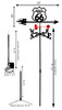 Farrell Series Route 66 Weathervane Dimensions