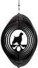 ENGLISH SPRINGER SPANIEL Circle Dog Swirly Metal Wind Spinner