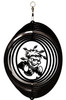 WICHITA STATE SHOCKERS Collegiate Swirly Metal Wind Spinner