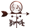 MUSIC NOTE NOTES CLEF Weathervane MUSIC NOTE NOTES CLEF Weathervane