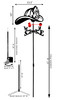 Farrell Series Fire Helmet Rescue Weathervane Dimensions Farrell Series Fire Helmet Rescue Weathervane Dimensions