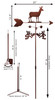 Antelope Weathervane Dimensions Antelope Weathervane Dimensions