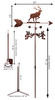 Elk Caribou Weathervane Dimensions Elk Caribou Weathervane Dimensions