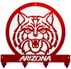 ARIZONA WILDCATS Metal Key Chain Holder Hanger
