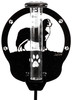 BERNESE MOUNTAIN DOG Metal Steel Rain Gauge