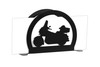 FULL DRESSED MOTORCYCLE Metal Letter Holder Napkin Holder