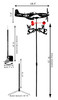 Farrell Series P51-Mustang Weathervane Dimensions Farrell Series P51-Mustang Weathervane Dimensions