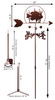 Fish Sun Pan Weathervane Dimensions Fish Sun Pan Weathervane Dimensions